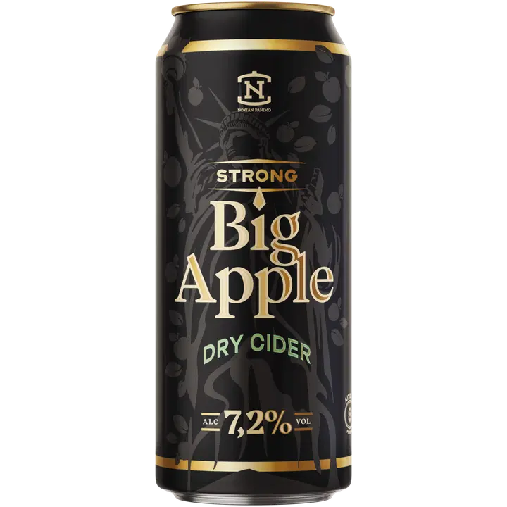 Big Apple Strong DryCider 7,2 vol-% 0,5l