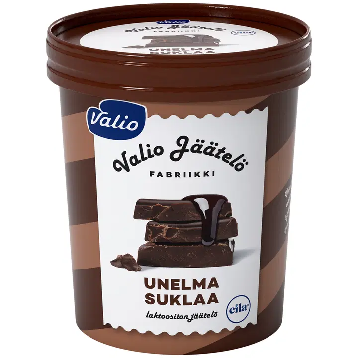 Valio jäätelö 480 ml unelmasuklaa laktoositon