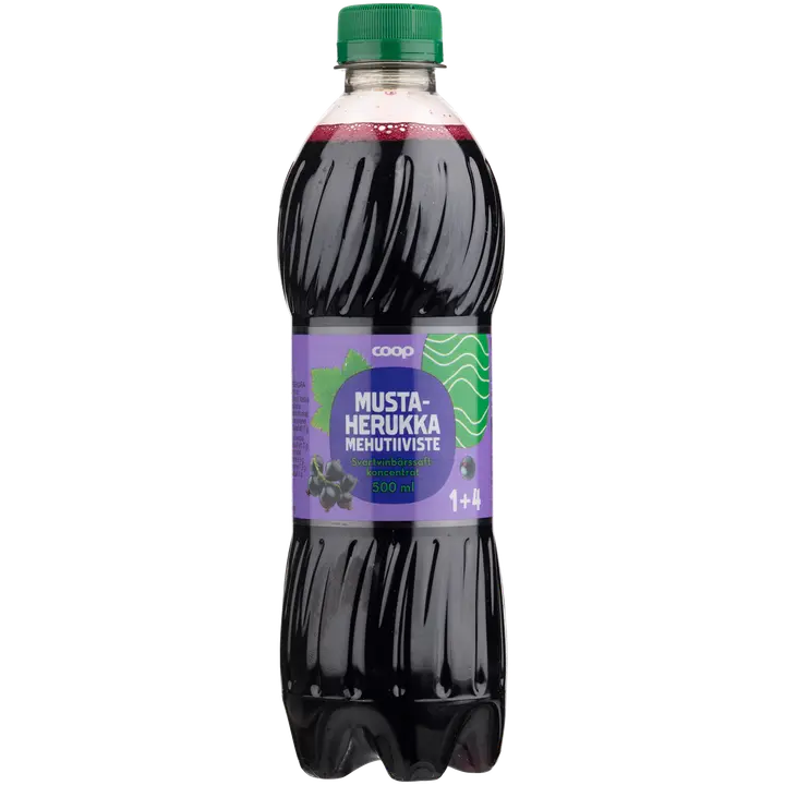 Coop mustaherukka mehutiiviste 1+4 0,5l