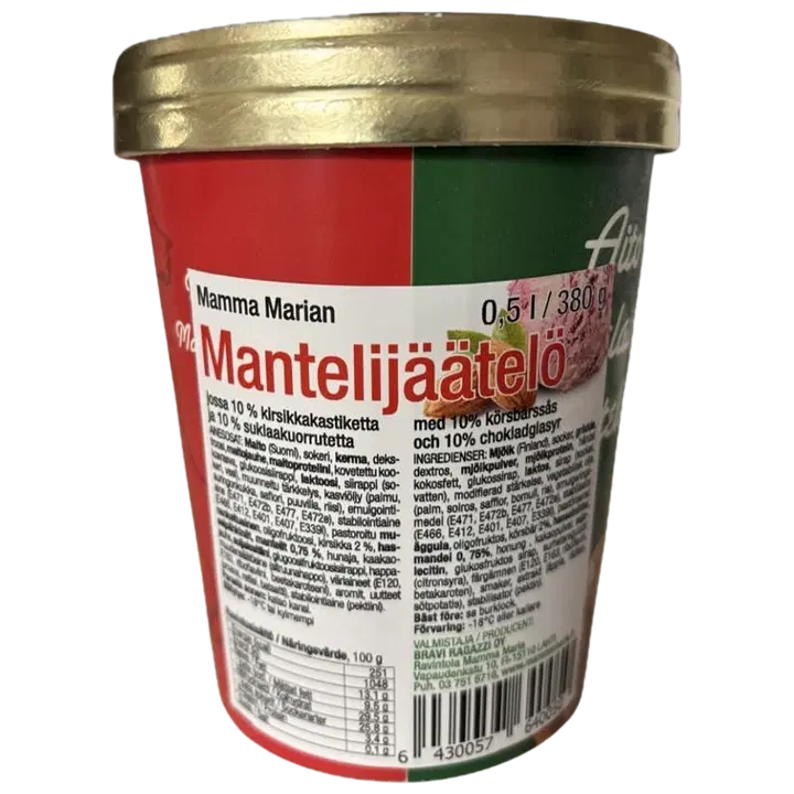 MAMMA MARIA -MANTELIJÄÄTELÖ