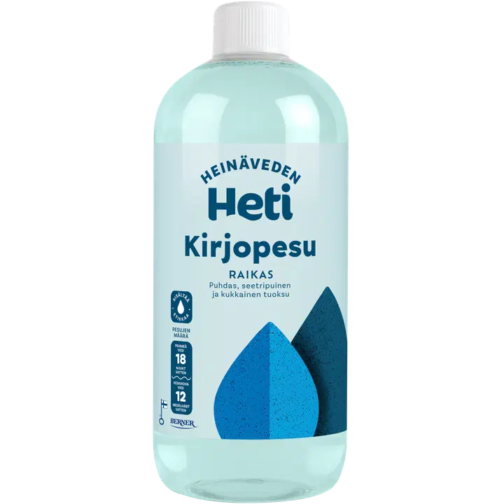 Heinäveden Heti 750ml Kirjopesu Raikas pyykinpesuneste