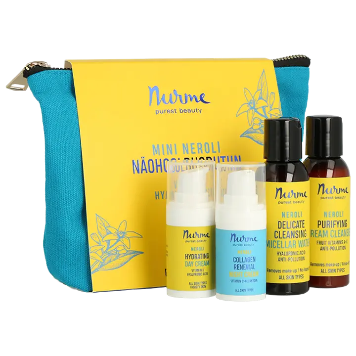 Kinkekomplekt Nurme Mini näohooldus kosmeetikakotis