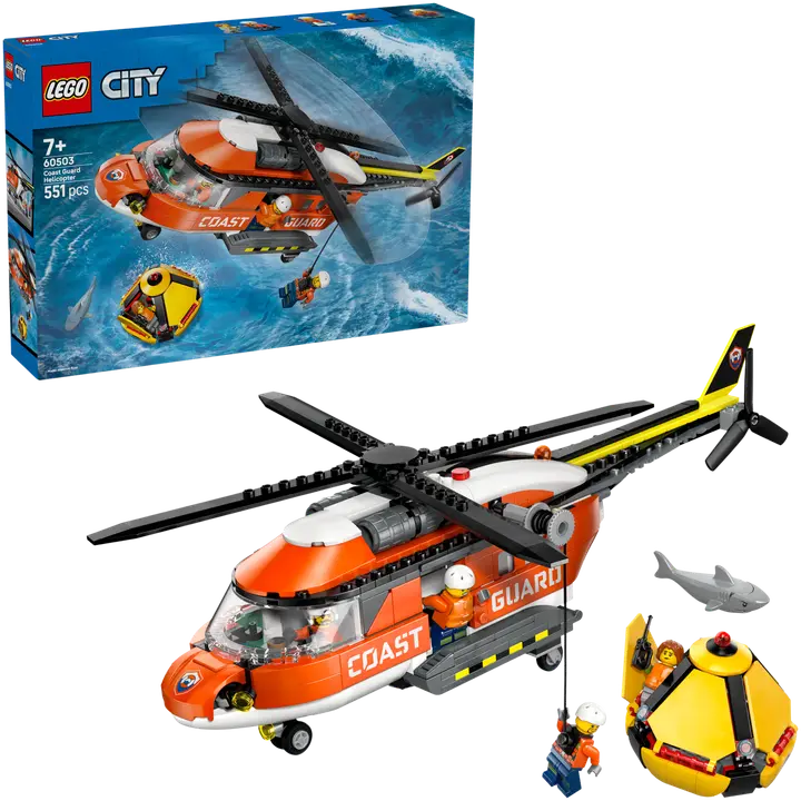 LEGO® City Exploration 60503 Rannikkovartioston helikopteri