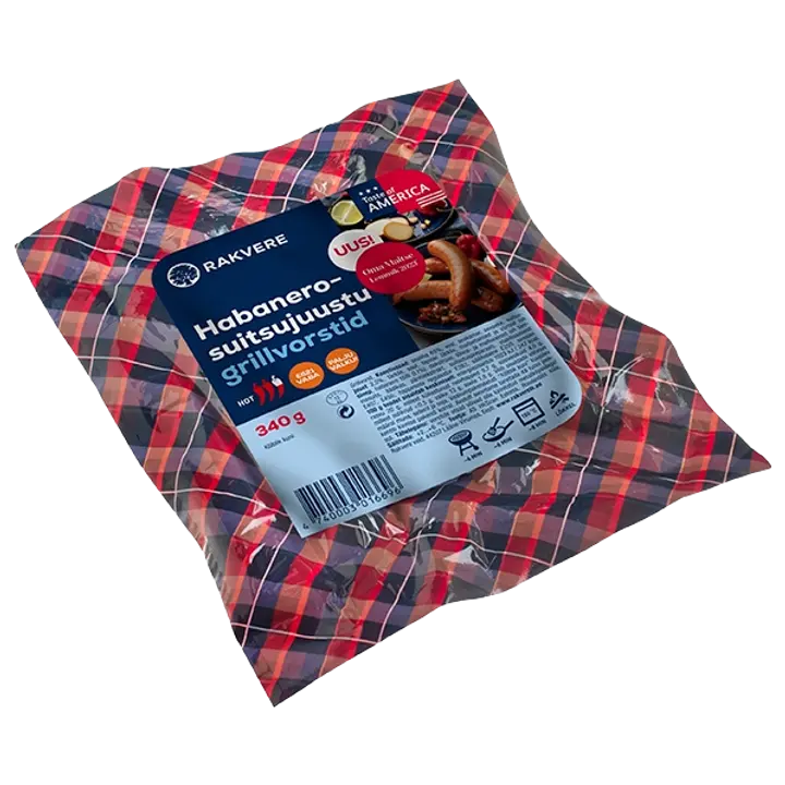 Habanero-suitsujuustu grillvorstid 340 g
