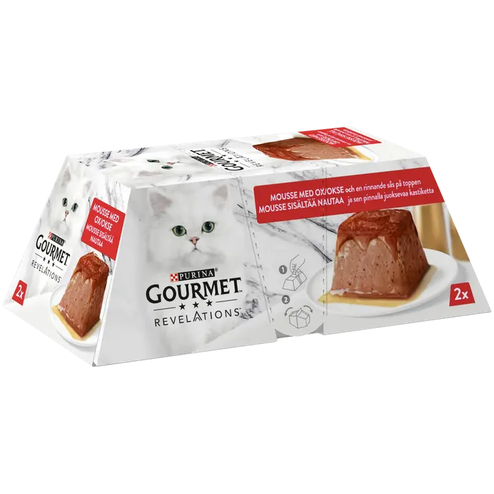 Gourmet Revelations kassitoit veiselihaga 2x57g
