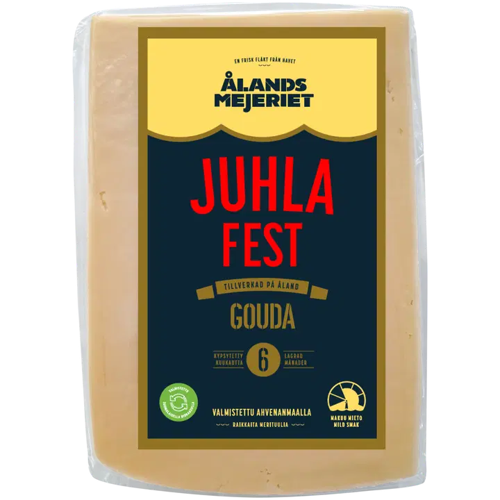 Ålandsmejeriet 650g Juhlagouda 6kk kypsytetty