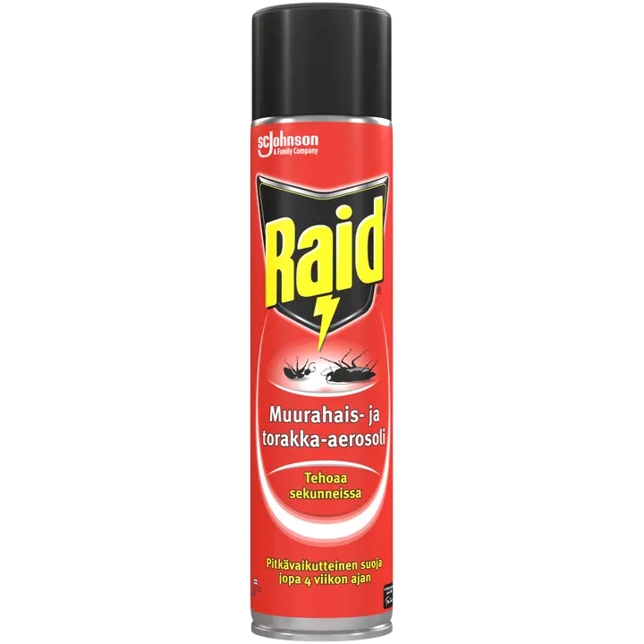 Raid Muurahais- & torakka-aerosoli torjunta-aine 300ml
