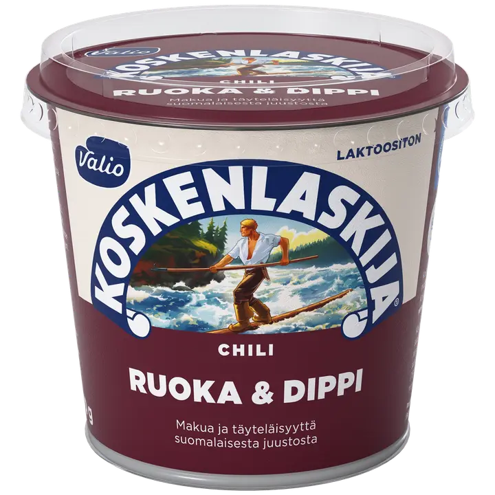 Valio Koskenlaskija® Ruoka & Dippi e250g chili laktoositon