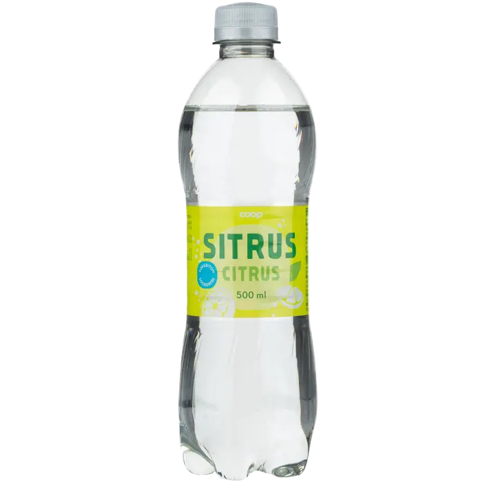 Coop sitrus sokeriton virvoitusjuoma 0,5l
