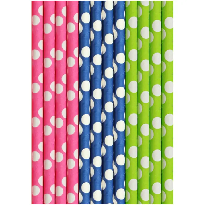 Duni 25kpl 15cm Cocktail paperipillilajitelma x 20