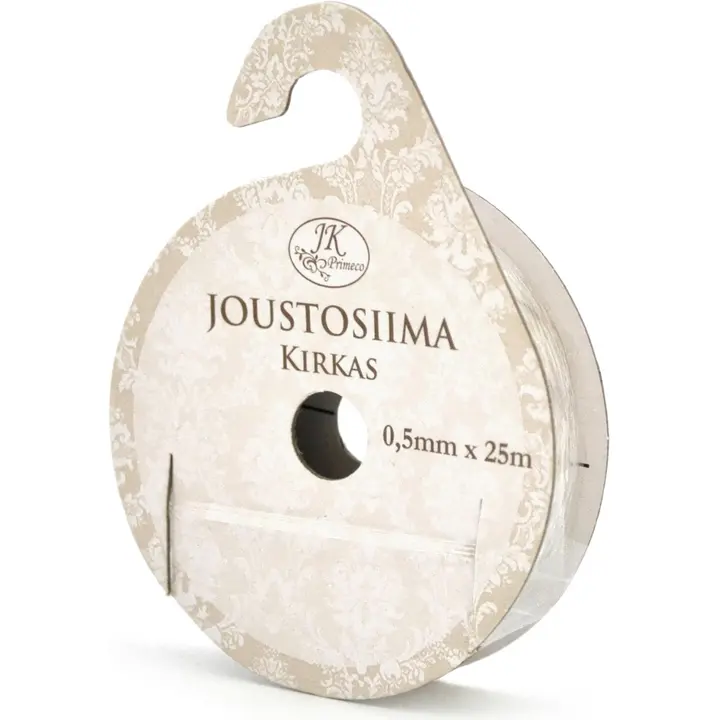 J.K. Primeco Joustosiima kirkas 0,5mm x 25m