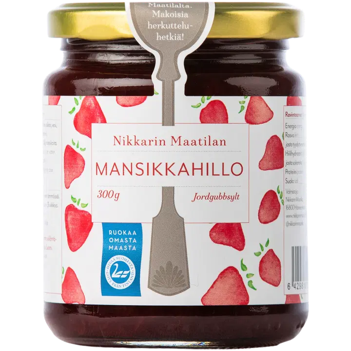 Nikkarin Maatilan Mansikkahillo 300g