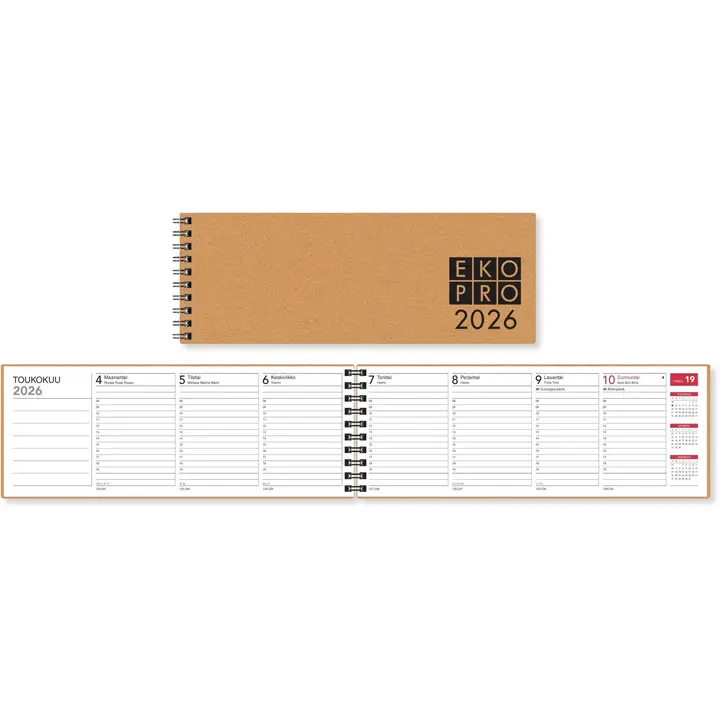 Pöytäkalenteri EkoPro 2026