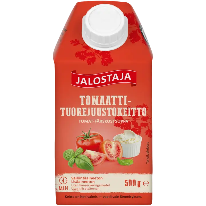 Jalostaja Tomaatti-tuorejuustokeitto 500 g