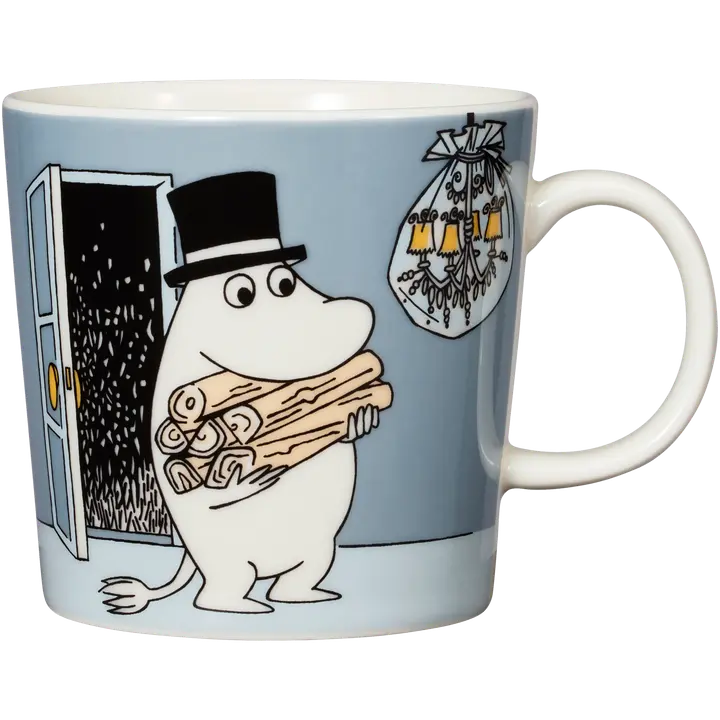 Moomin Arabia Muumi Muki Muumipappa 0,3l harmaa