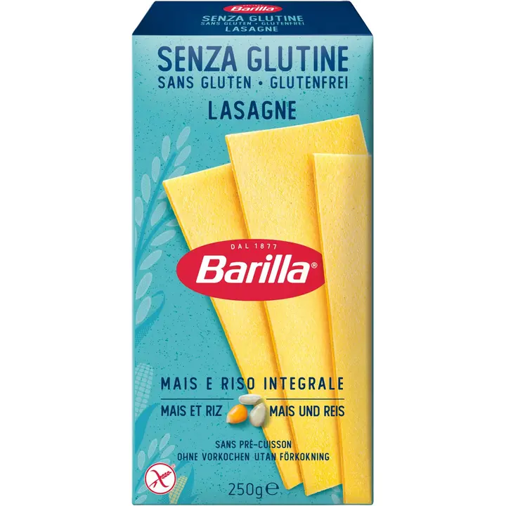 Barilla gluteeniton lasagne 250g