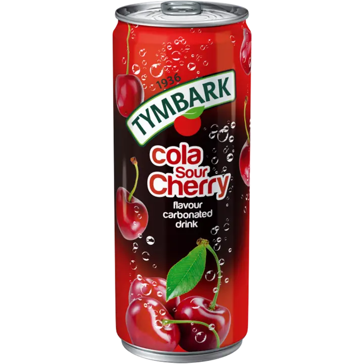 TYMBARK gaseeritud jook koola- ja kirsimaitsega 330 ml