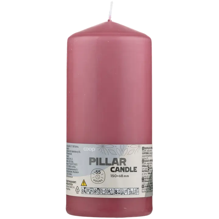 Coop suur lauaküünal 70x150 vanaroosa