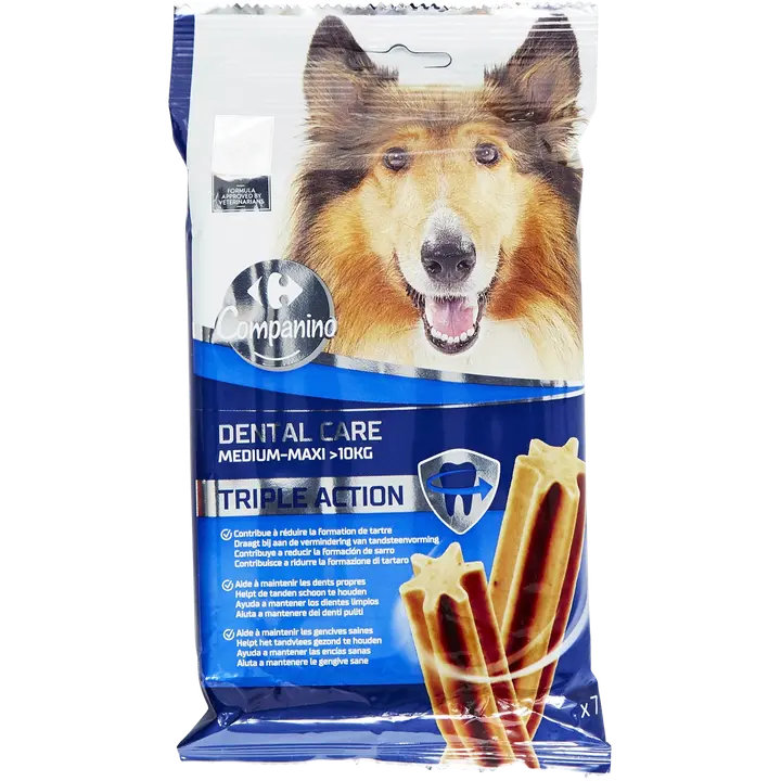 Carrefour Dental care puruluu 7kpl medium-maxi