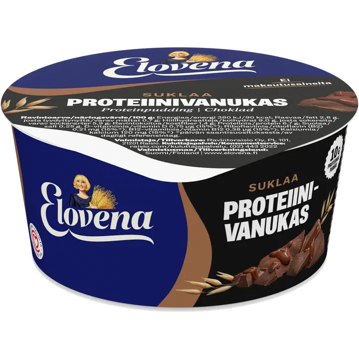 Elovena 150g suklaa proteiinivanukas
