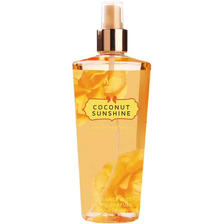 AQC Body Mist Coconut Sunshine vartalosuihke 250ml
