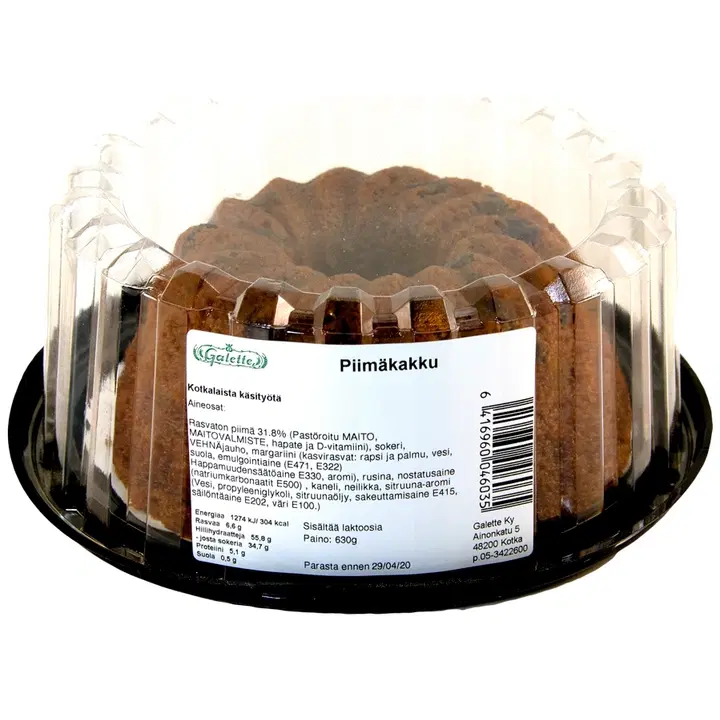 Galette 630g Piimäkakku kahvikakku