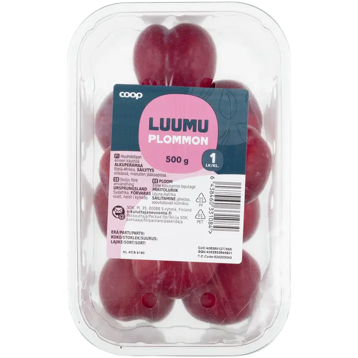 Coop luumu 500 g