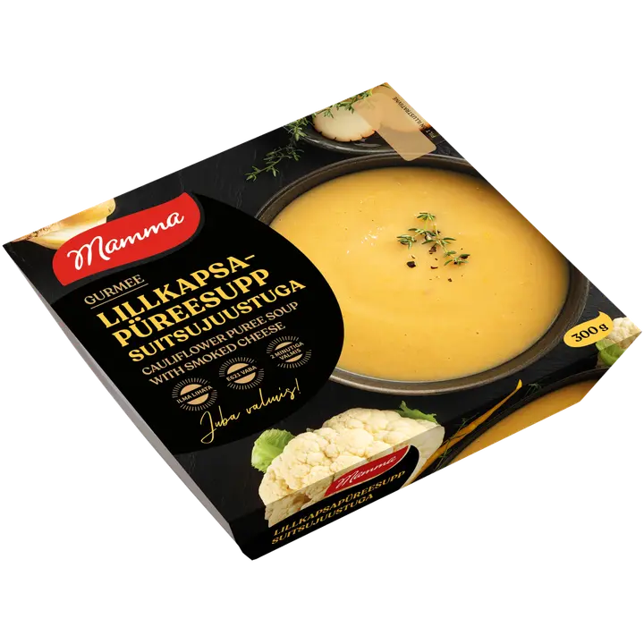 Lillkapsapüreesupp suitsujuustuga 300 g