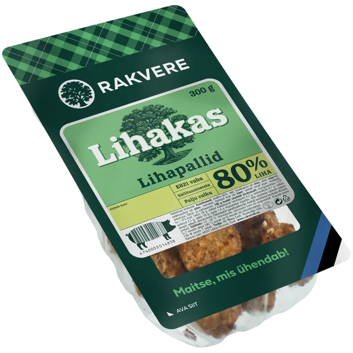 Rakvere Lihakas Lihapallid 300 G