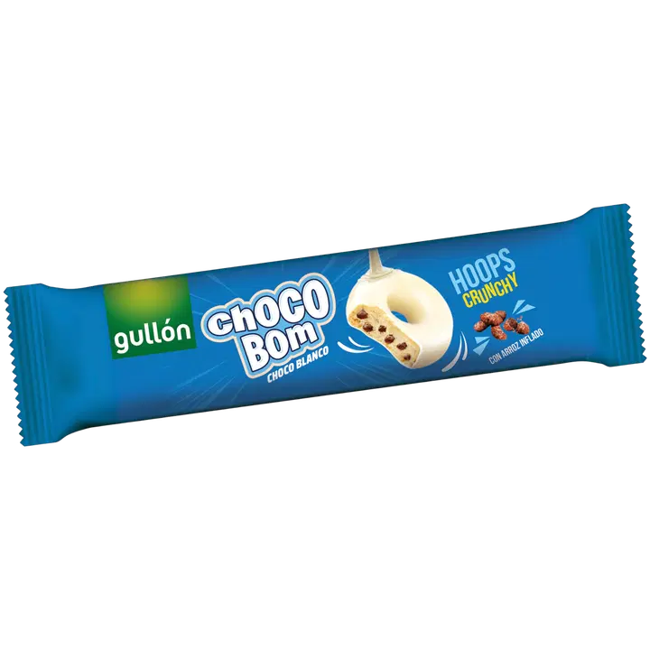 Gullón Choco bom white choc 128g