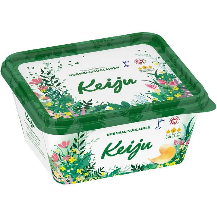 Keiju Normaalisuolainen margariini 60 600 g