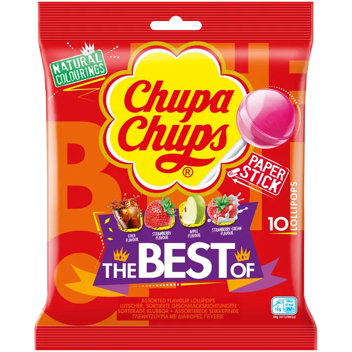 Chupa Chups The Best of tikkaripussi 120g