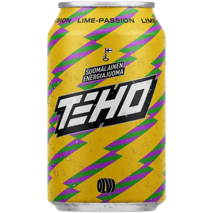 TEHO Lime-Passion energiajuoma 0,33 l tlk