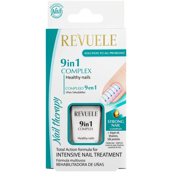 Revuele Nail Therapy 9in1 intensiivne küüsi hooldav lakk 10ml
