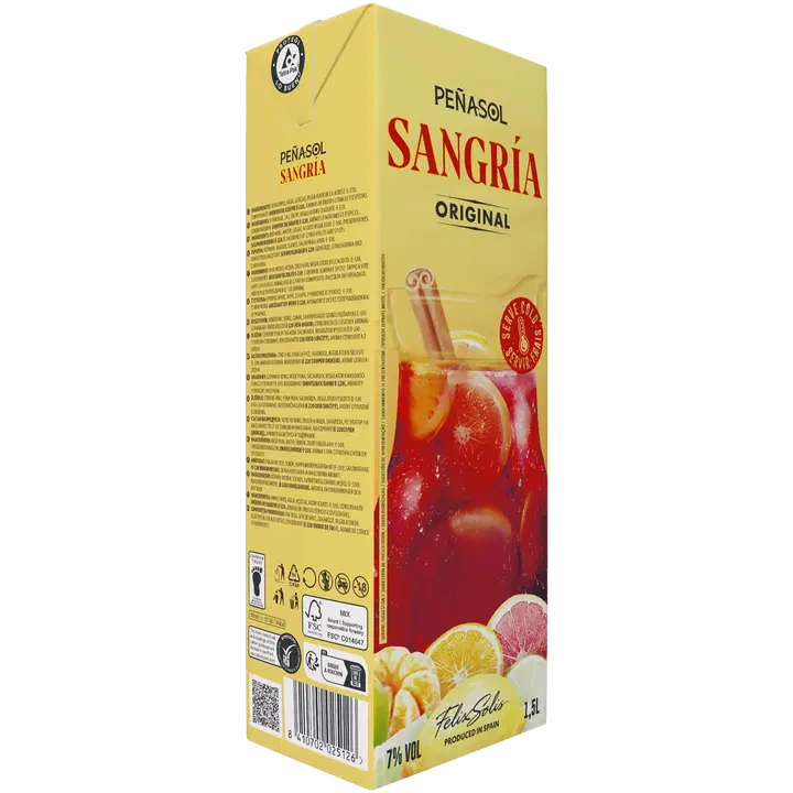 Peñasol Sangria 7 til-% 1,5L Tetra
