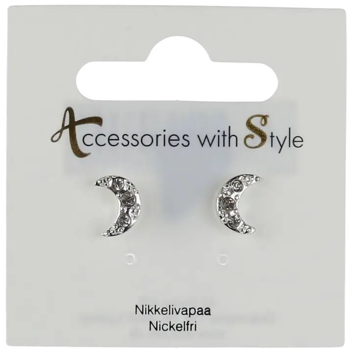 Kõrvarõngad kuu hõbedane