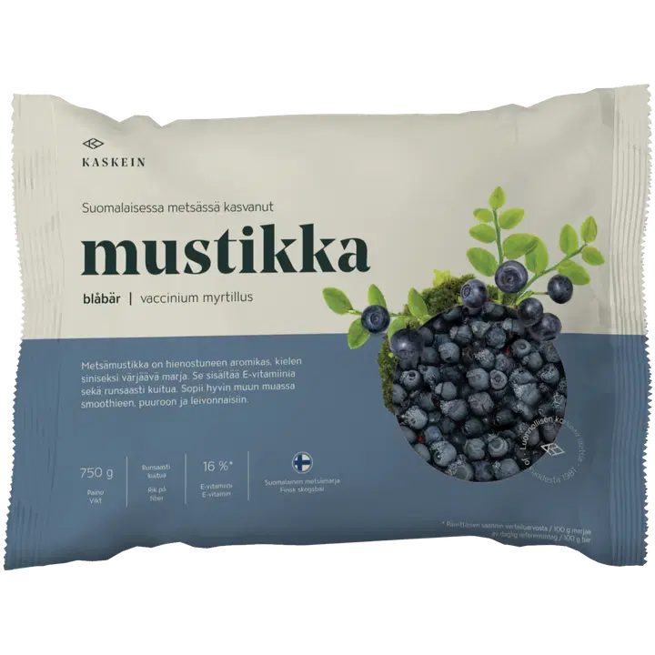 Kaskein 750 g Mustikka pakaste