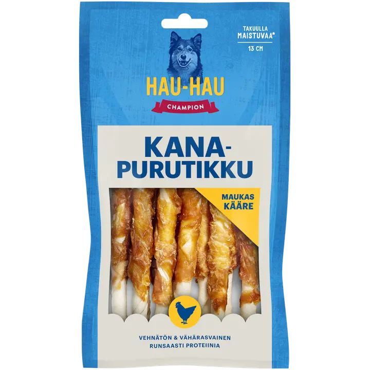 Hau-Hau Champion Kanapurutikku 13 cm, 11 kpl, 100 g