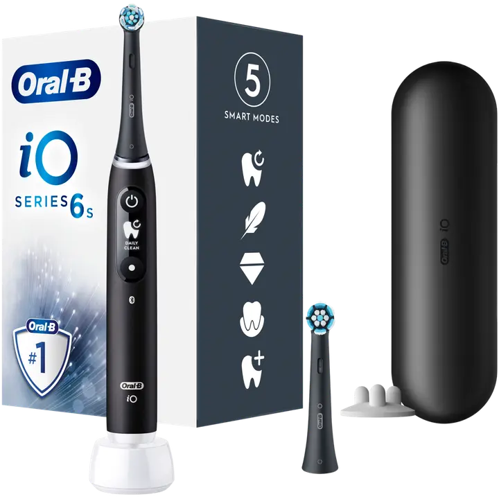 Oral-B Sähköhammasharja iO 6S Black Braun-tekniikalla