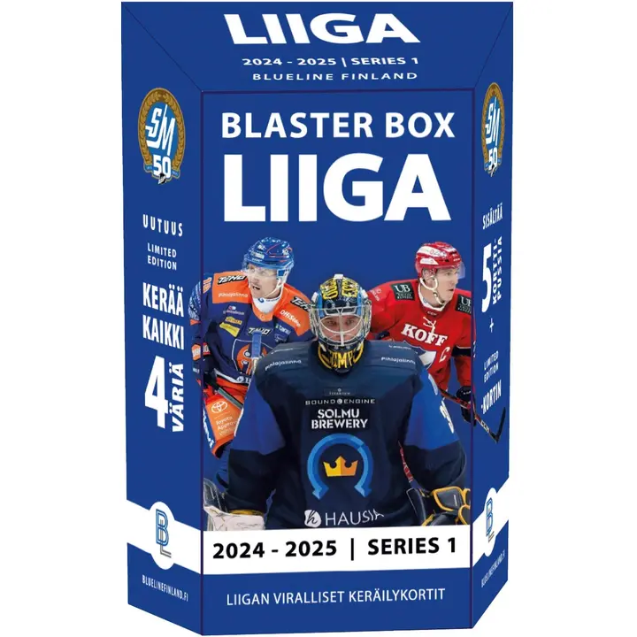 Blueline Liigakortit Blaster Box Series