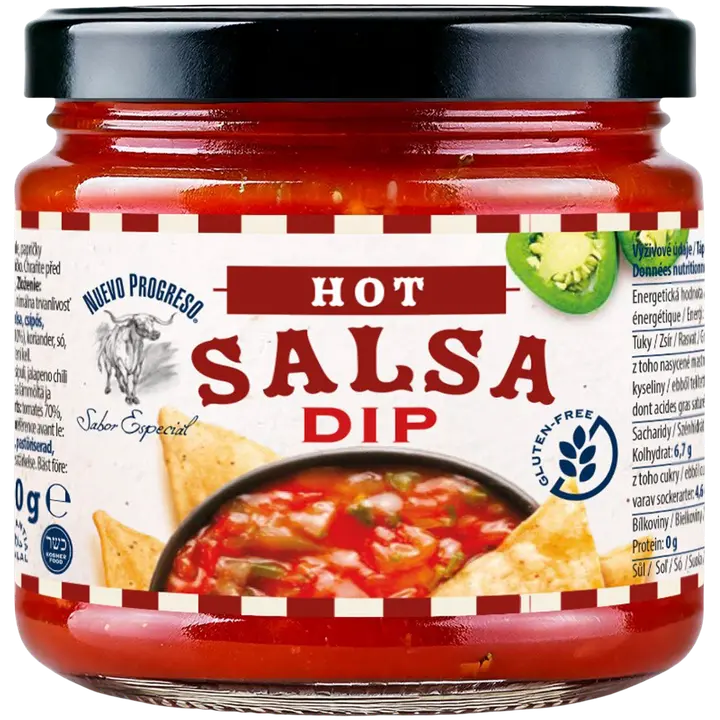 Nuevo Progreso Sabor Especial Hot Salsa Dip tulinen salsakastike 300g