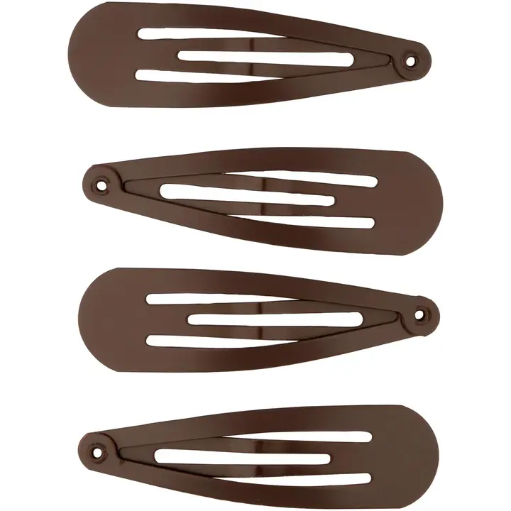 Ibero Pinni ruskea klipsi 4kpl