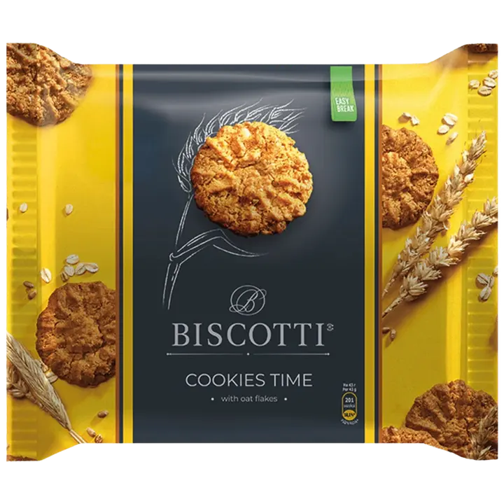 Biscotti küpsis kaerahelvestega 170g