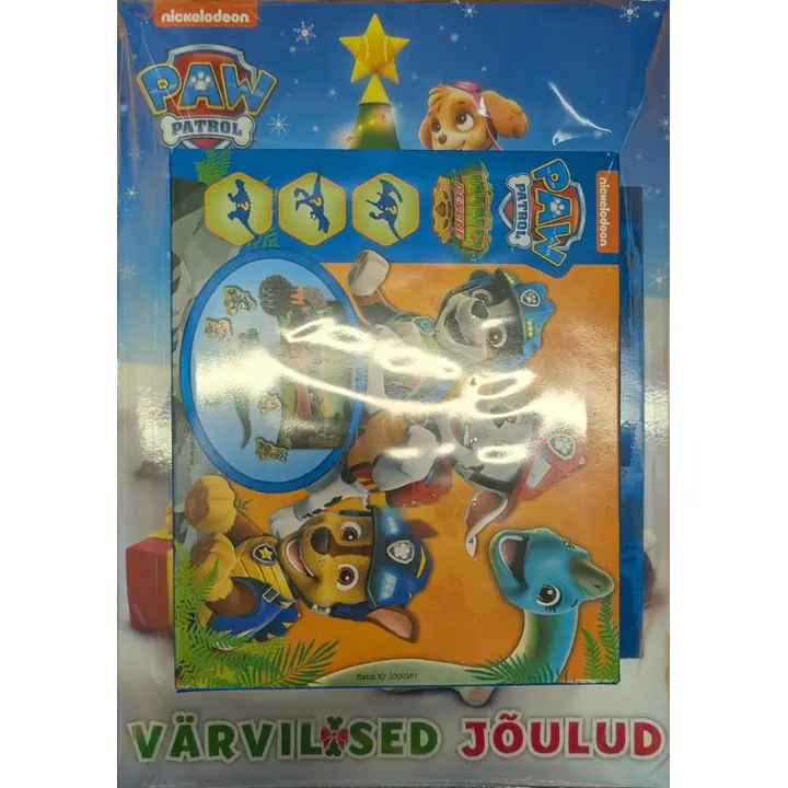 Paw patrol. Värvilised jõulud