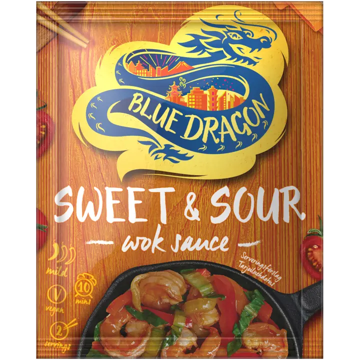 Blue Dragon Sweet-sour wok-kastike 120g