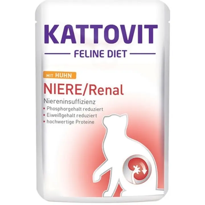 Kattovit Niere/Renal kissan erikoisravinto munuaisongelmiin annospussi kana 85 g
