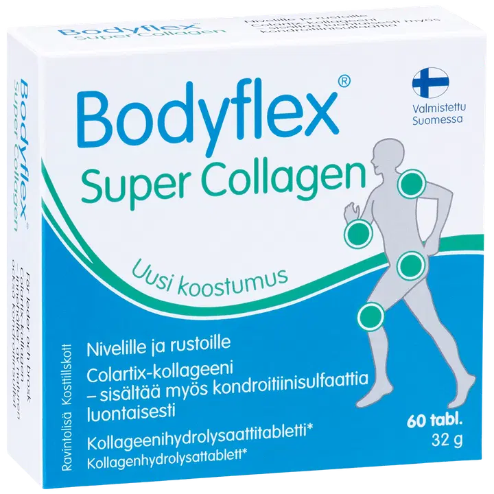 Bodyflex Super Collagen Kollageenitabletti 60 tabl