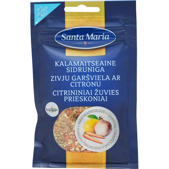 Santa Maria kalamaitseaine sidruni 23 g