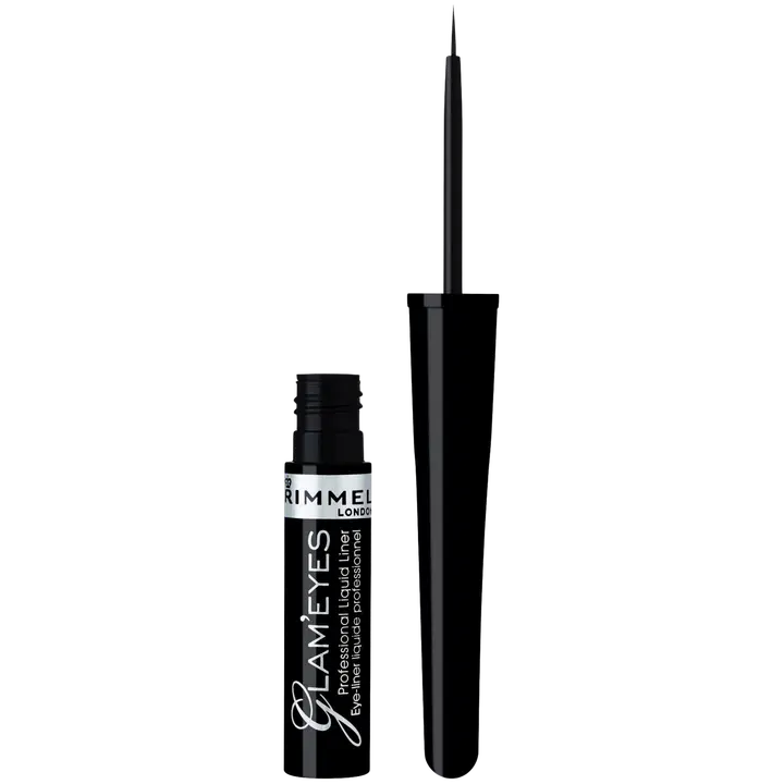 Rimmel 3,5ml Glam Eyes Professional Liquid Eyeliner 002 Velvet Brown nestemäinen silmänrajausväri