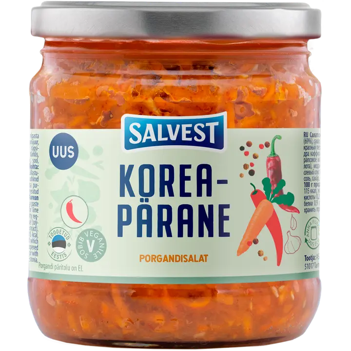 Salvest koreapärane porgandisalat 380g